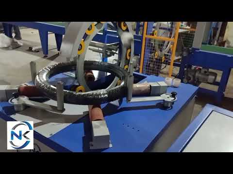 Horizontal Coil Stretch Wrapping Machine