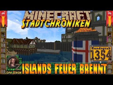 Minecraft #1354 -Stadtchroniken- Islands Feuer brennt [HD+Deutsch]