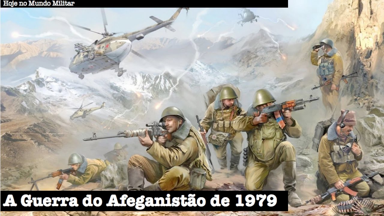 A Guerra do Afeganistão de 1979