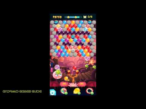Angry Birds POP Bubble Shooter: Level 39: Walkthrough (3 STARS) HD