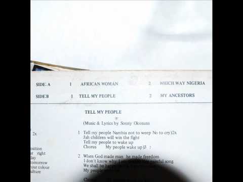 Sonny Okosuns - African Woman [EMI] [1984]