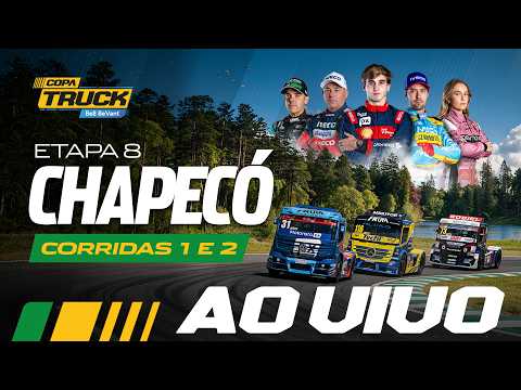 Copa Truck Be8 BeVant 2026 | CORRIDAS 1 E 2 | Etapa 8 em CHAPECÓ
