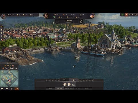 Anno 1800 Closed Beta - City after 8 hours - Ship battles and 4000 Inhabitants