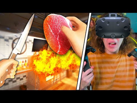 Ho DISTRUTTO la CUCINA in REALTA' VIRTUALE - Cooking Simulator VR