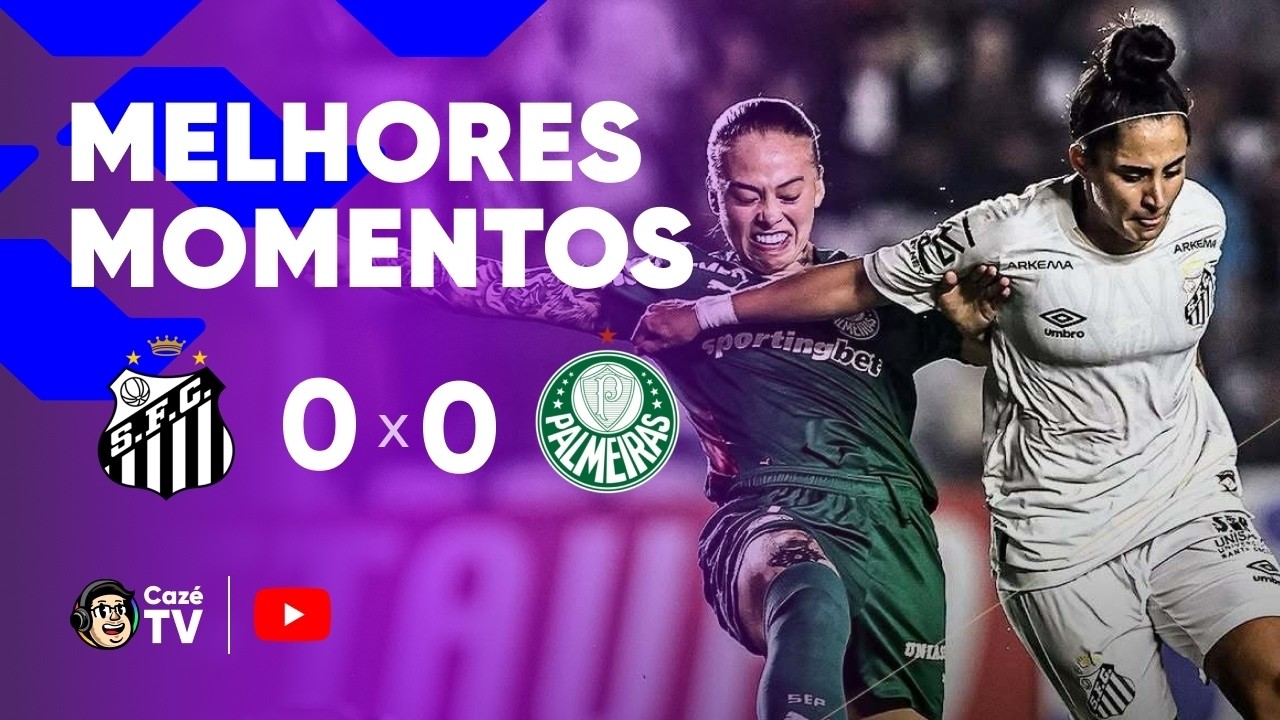 MELHORES MOMENTOS: SANTOS 0 X 0 PALMEIRAS | PAULISTÃO F 2026 | 2ª RODADA