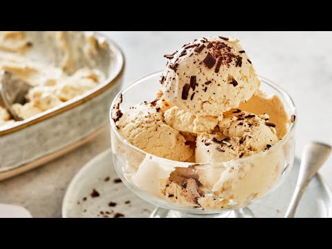 Nur 2 Zutaten. Nur wenige kennen dieses Dessert! Hausgemachte Eiscreme. Crème Brûlée