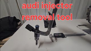 Audi injector removal