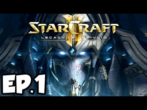 Starcraft 2: Legacy of The Void Ep.1 - DARK WHISPERS!!! (Campaign Playthrough)