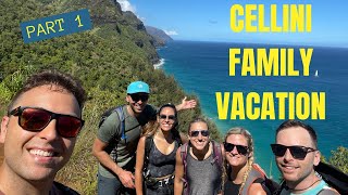 Travel Vlog - Cellini Family Vacation - Kauai part 1