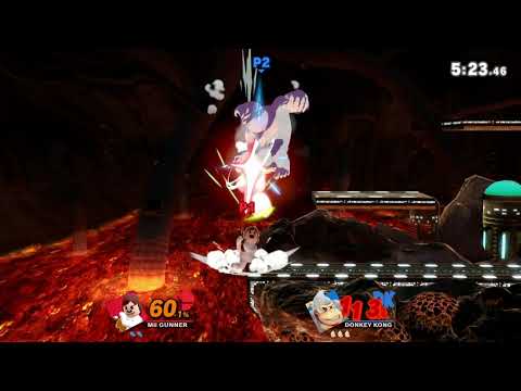 Smash Ult. Mii Gunner vs Donkey Kong (Quickplay) [Elite]