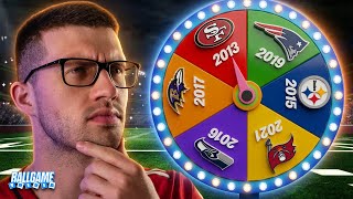 The RANDOM NFL Wheel Decided Our ALL-TIME Fantasy Teams