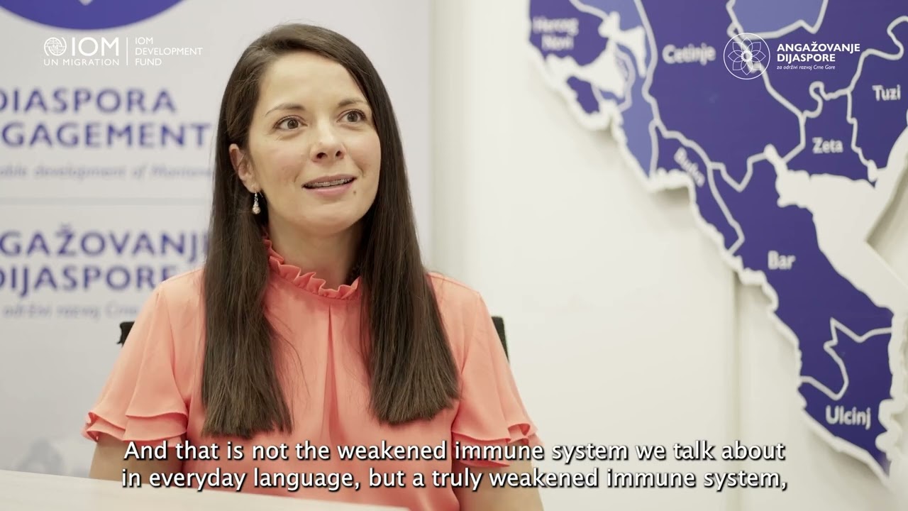 Diaspora engagement for sustainable development of Montenegro - Maja Bulatović Ćalasan