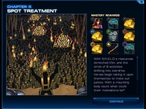 Marvel Avengers Alliance Season 2 Chapter 5: Spot Treatment, pt2