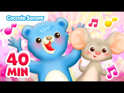 Se Sei Felice + Altre Canzoni per Bambini - | 40 Minuti | - Coccole Sonore
