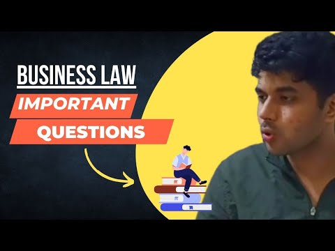 Business Law Important Questions