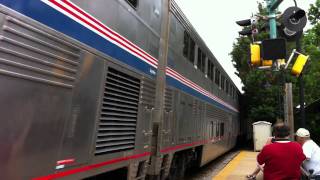 preview picture of video 'Amtrak Capitol Limited on Track 2'