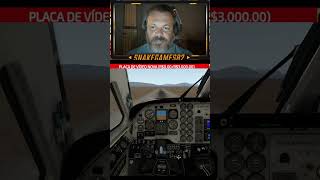 Pouso do King Air C90B em Teerã X Plane 11 World Tour IVAO #Shorts