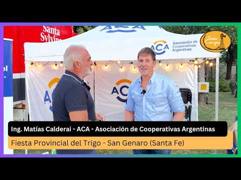 Ing. Matías Calderai - ACA - Asociación de Cooperativas Argentinas