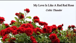 My Love Is Like A Red Red Rose  - Celtic Thunder