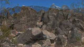 preview picture of video 'Three Rivers Petroglyph Site New Mexico'