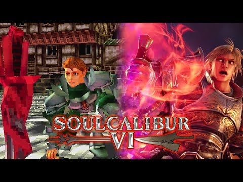 Siegfried Obtaining Soul Edge 1995 vs 2018 Comparison