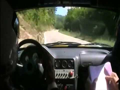 NERI BERTOLINI cameracar RALLY 12 ORE DEL CIOCCO 2011 Peugeot 106