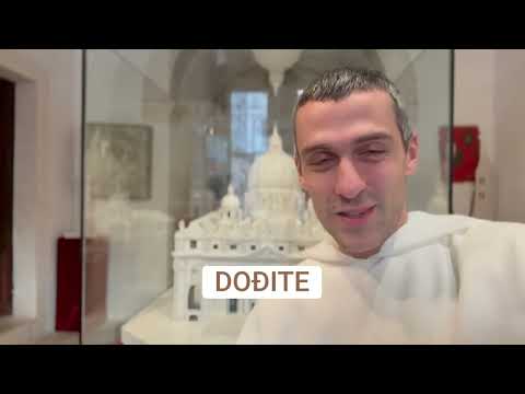 Bazilika svetog Petra - maketa od kamena (jedina na svijetu) - autor Josip Radić - Pučišća, Brač