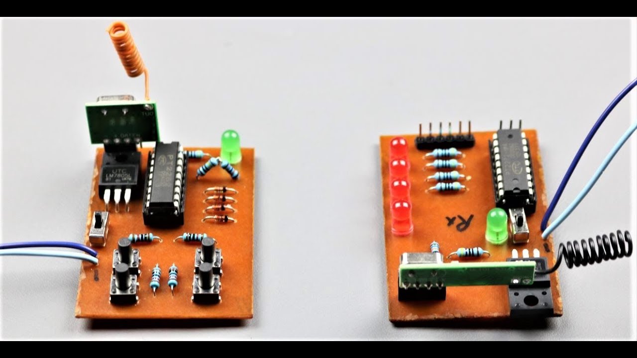How to Make a Wireless Remote control Circuit at Home