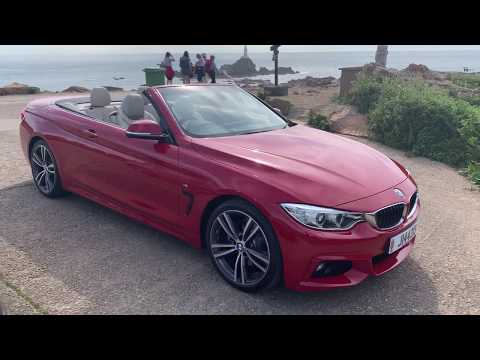 2015 BMW 420d M Sport Convertible automatic Melbourne red CarWarehouse Jersey Channel Islands