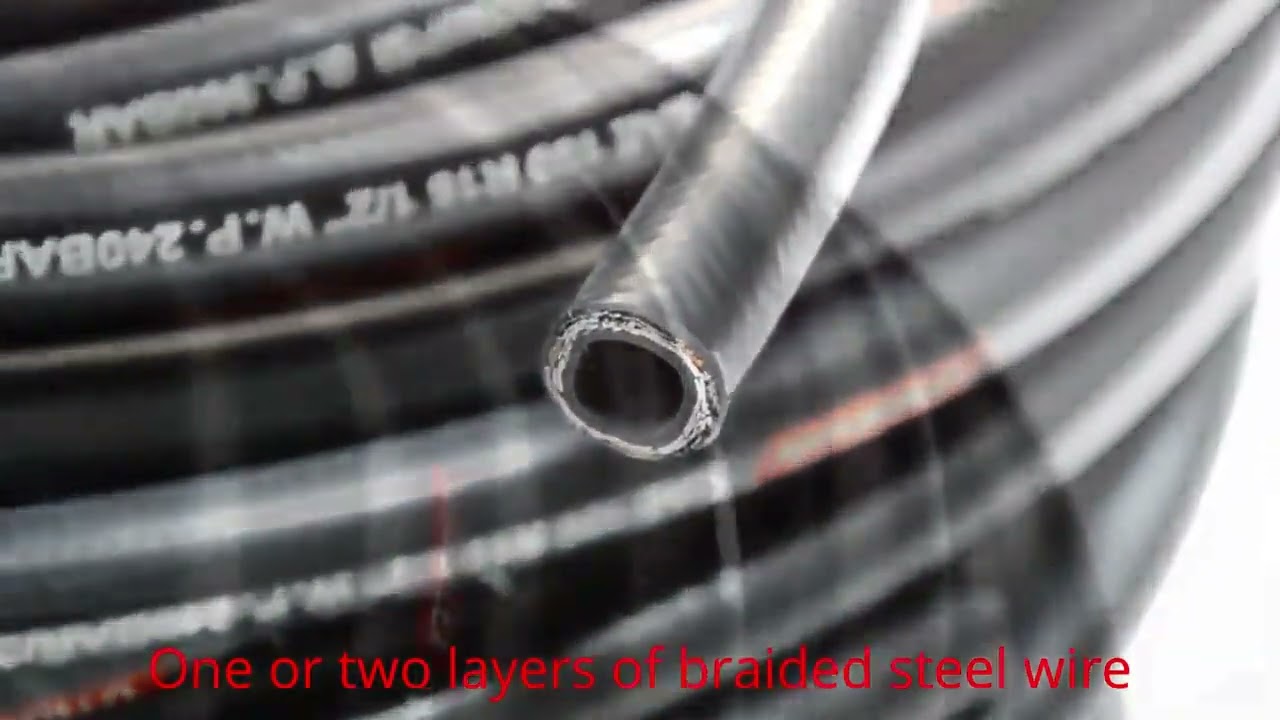 SAE 100 R16 Steel Wire Braided Hydraulic Hose from Utigoflex