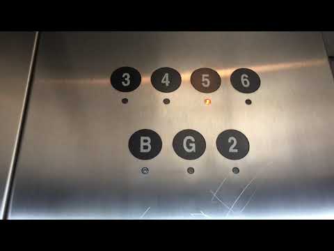 ROCKET FAST ThyssenKrupp Traction Elevator @ Park it on Market San Diego w/ ElevatorNut13