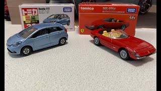 トミカ新車開封動画！7月の新車！！No.33ホンダ フィット他