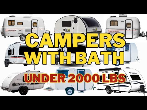 Amazing Small Campers with Bathrooms (Under 2,000 Pounds) #camper