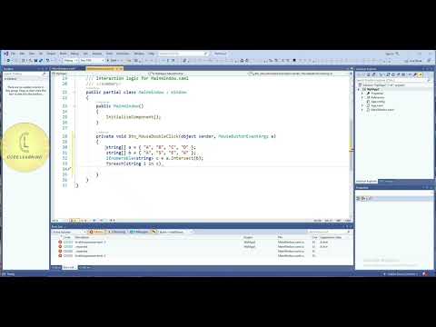 Wpf String Functions Intersect Codelearning