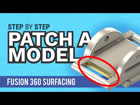 Turn Surface Body into Solid Body (Patch Workspace) - Learn Autodesk Fusion 360 in 30 Days: Day #27