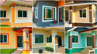 Top 300 House Painting Colours Outside 2025 Best Exterior Wall Paint Ideas & Color Combinations P2