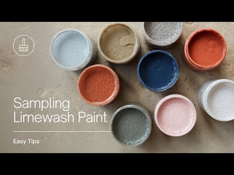 Bauwerk Colour - How to Apply Sample Limewash Colours on Previously Painted Plaster or Gypsum Board