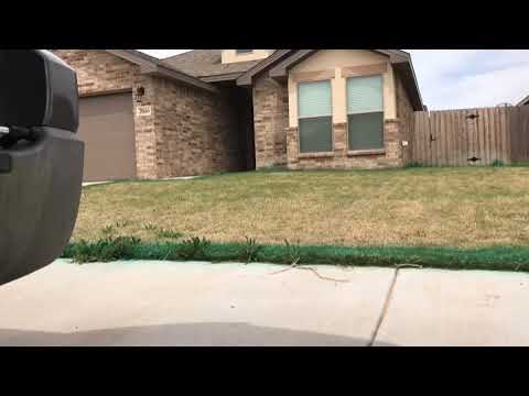 Spraying Pre+Post-Emergent With FlowZone Backpack Sprayer With 4-Nozzle Boom