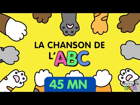 La chanson de l'alphabet + Comptines et chansons éducatives pour les maternelles – Professeur Baba