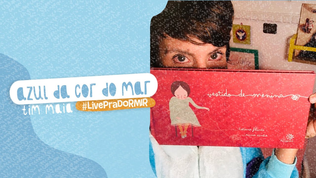 Livro de hoje: Vestido de menina