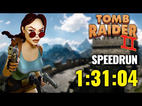Tomb Raider 2 Remastered Glitchless Speedrun - 1:31:04