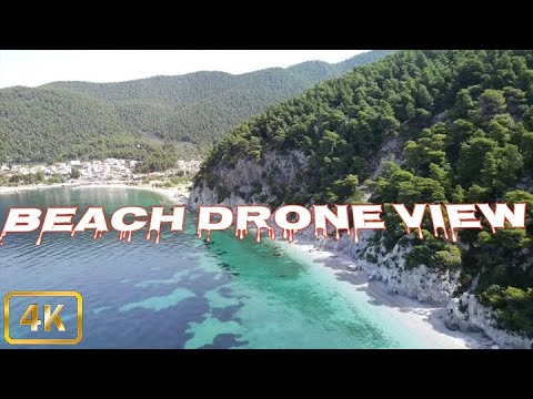 Beach Drone View
