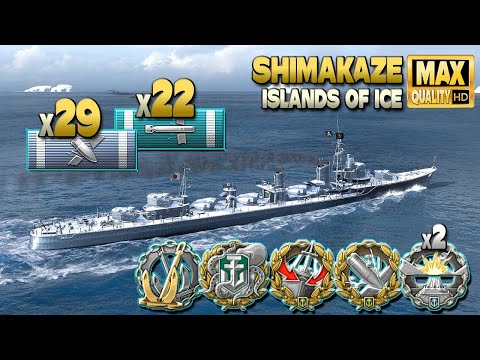 Destroyer Shimakaze: Straight through the middle - World of Warships