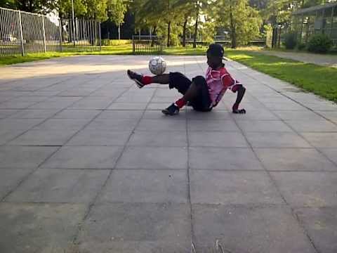 Football skill 16 year boy