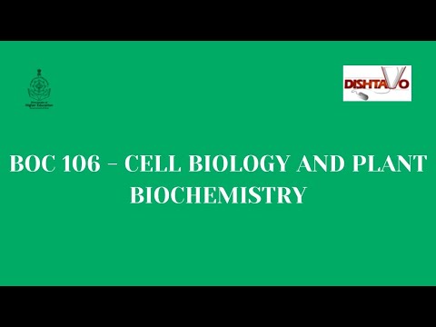 "20 || BOC 106 || Cell and its components || Ribosomes – I "