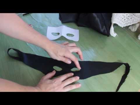 Tutorial - 'The Fox' costume - seamless mask - part 2