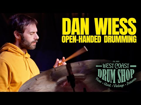 Dan Weiss Drum Clinic 2023 | Open-Handed Playing | Live at West Coast Drum Shop
