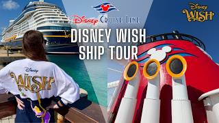 DISNEY WISH SHIP TOUR! Full Deck by Deck Walkthrough 2026 Review Disney Cruise Line DCL AClaireyTale