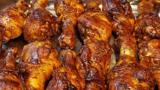 OVEN BAKED BBQ CHICKEN LEGS ( EASY& SIMPLE)