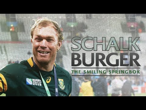 Schalk Burger | The smiling Springbok